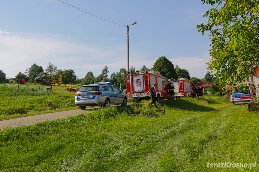 Wypadek w Bałuciance