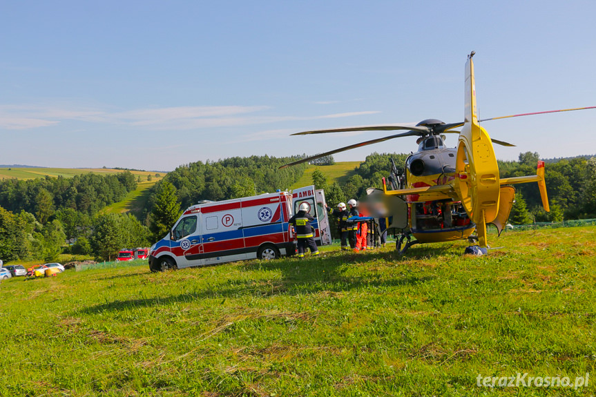 Wypadek w Bałuciance