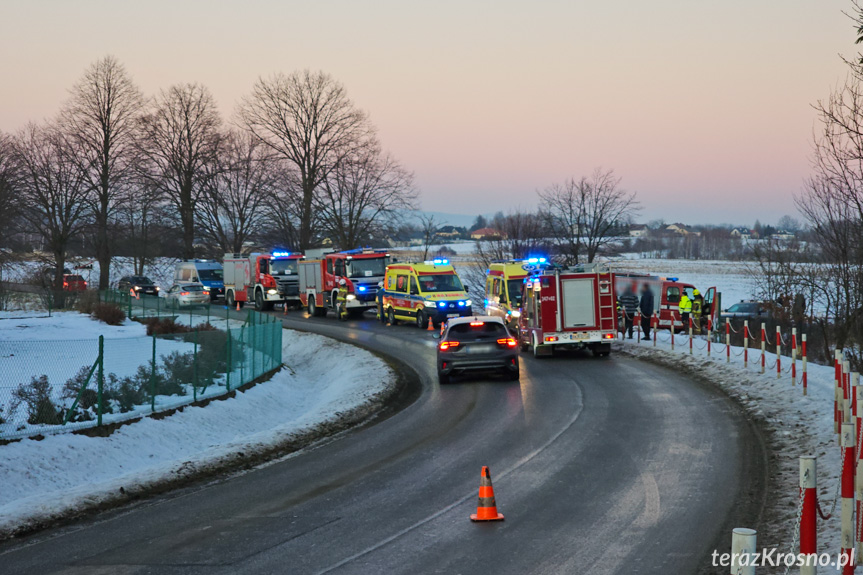 Wypadek w Chorkówce