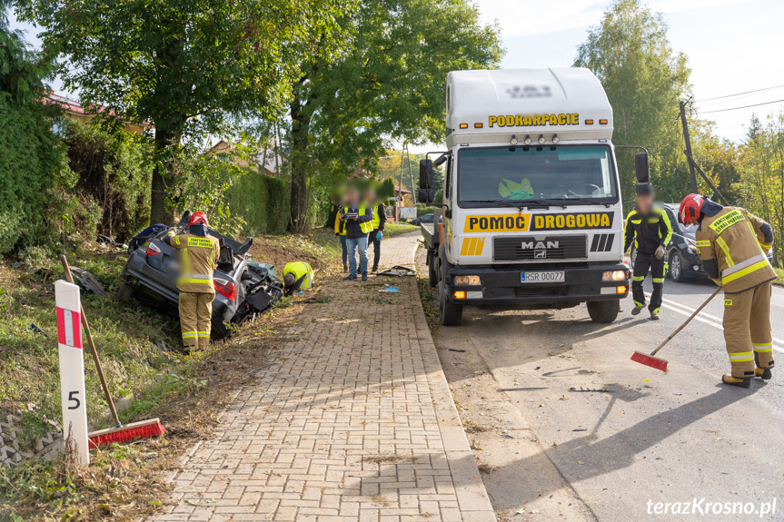 Wypadek w Dobrzechowie