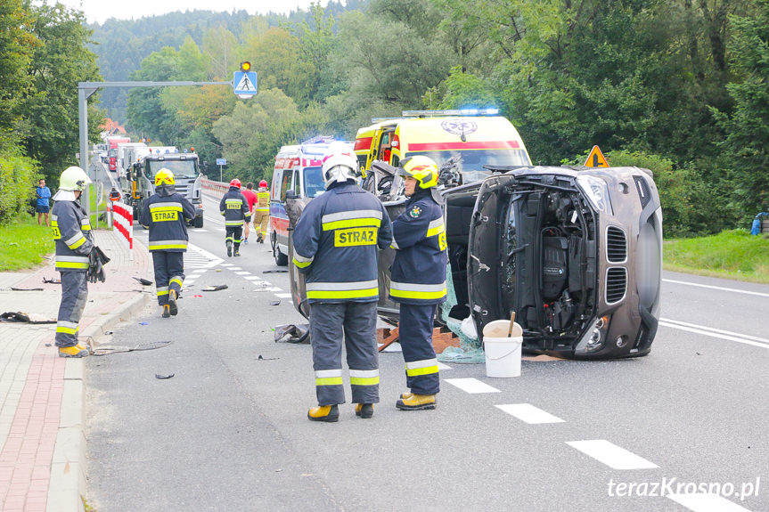 Wypadek w Zboiskach