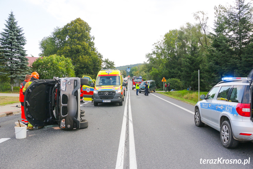 Wypadek w Zboiskach