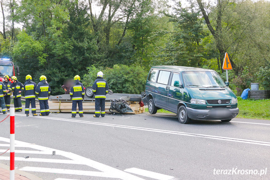 Wypadek w Zboiskach