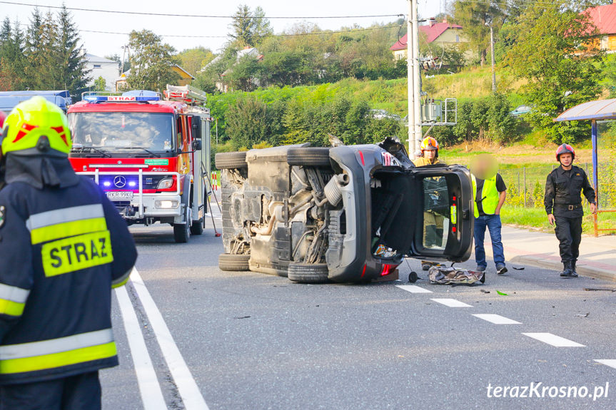 Wypadek w Zboiskach