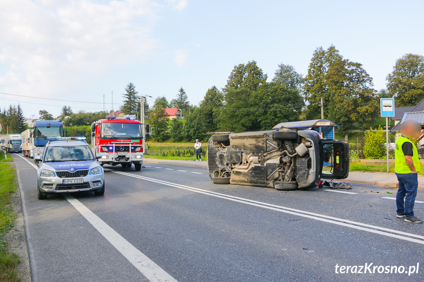 Wypadek w Zboiskach