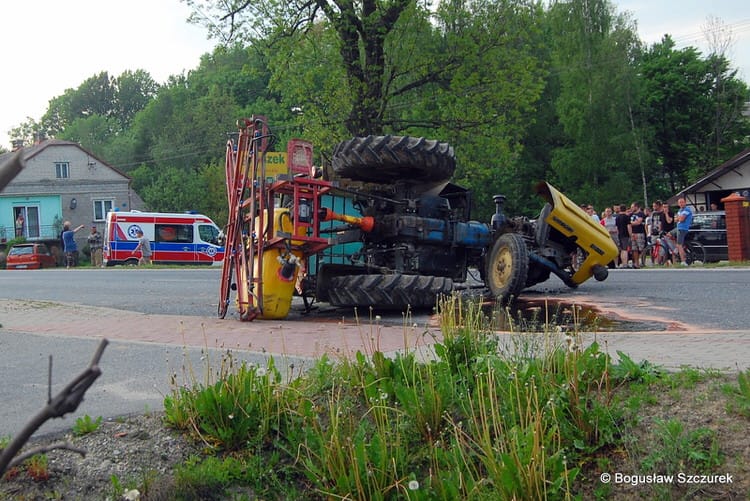 Wypadek w Głojsach