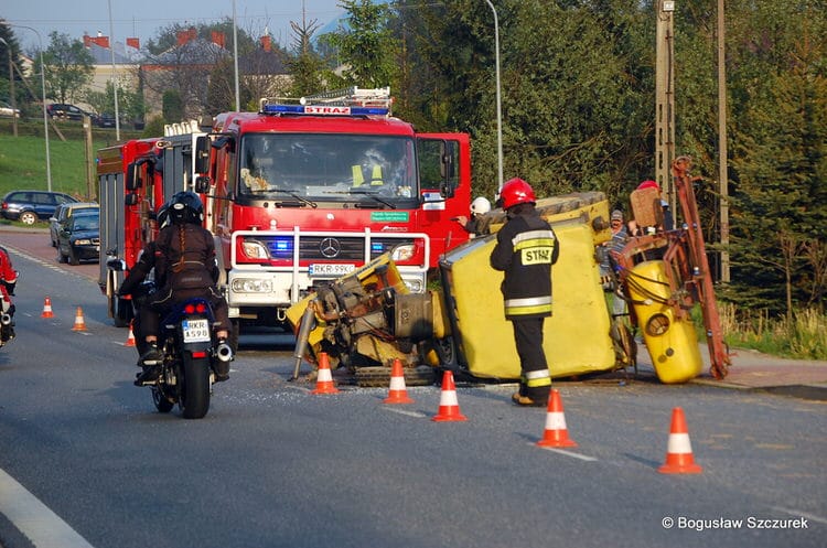 Wypadek w Głojsach