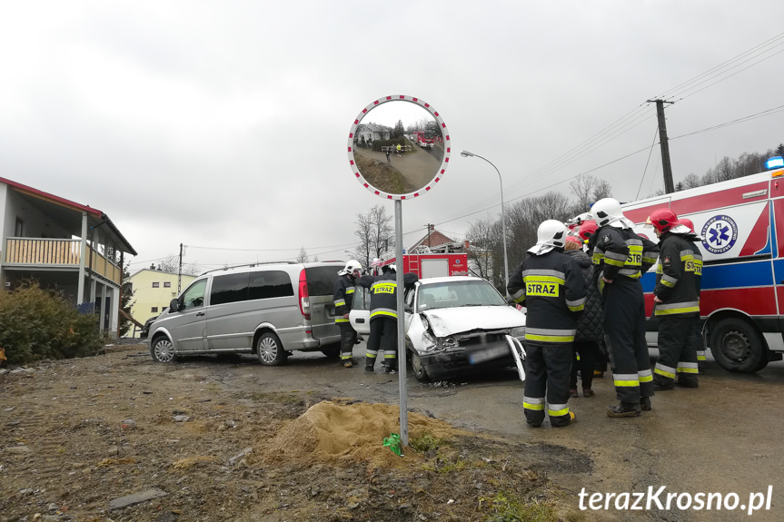 Wypadek w Iwoniczu na Długiej