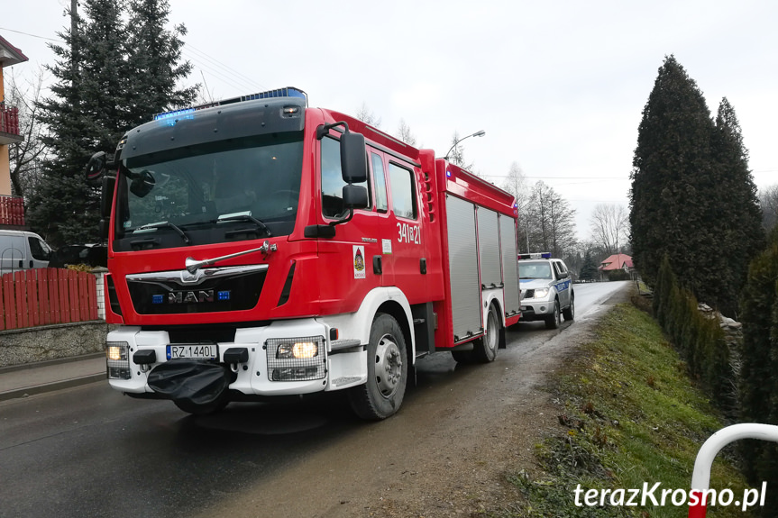 Wypadek w Iwoniczu na Długiej