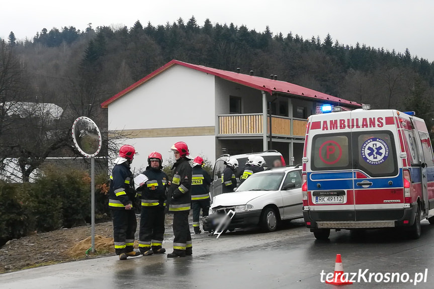 Wypadek w Iwoniczu na Długiej