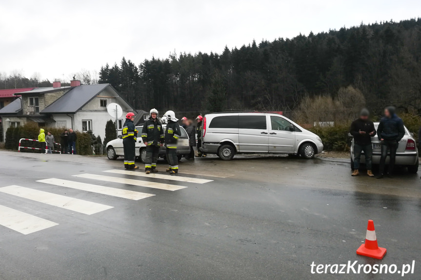 Wypadek w Iwoniczu na Długiej