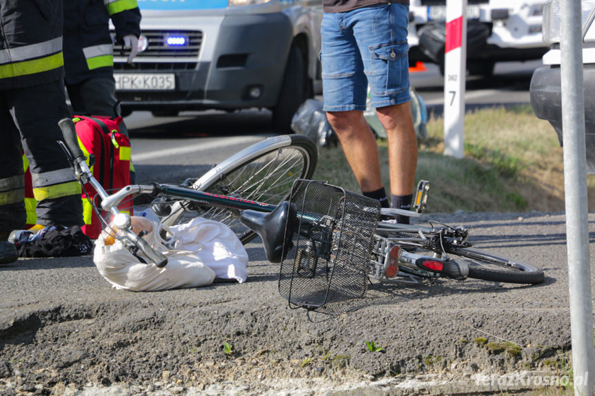 Wypadek w Iwoniczu na Floriańskiej