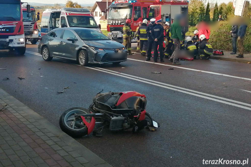 Wypadek w Jabłonicy Polskiej