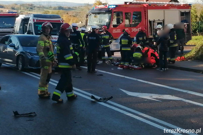 Wypadek w Jabłonicy Polskiej