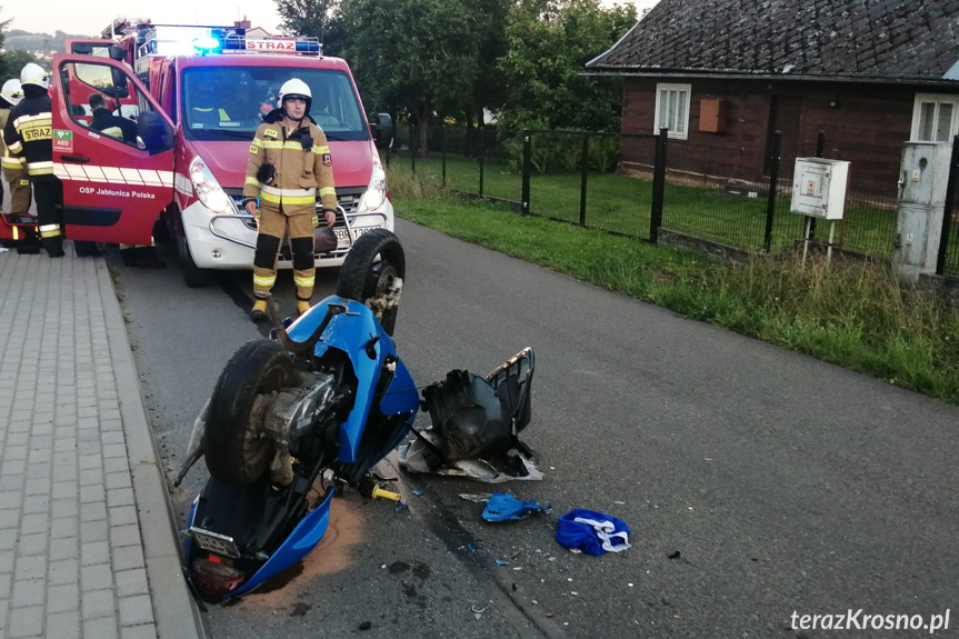 Wypadek w Jabłonicy Polskiej