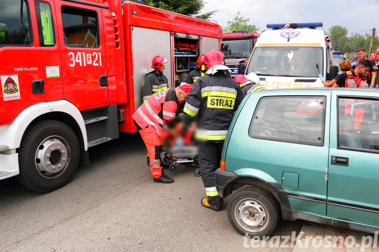 Wypadek w Jedliczu na Manierskiego