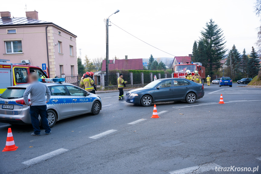 Wypadek w Jedliczu, potrącenie rowerzystki