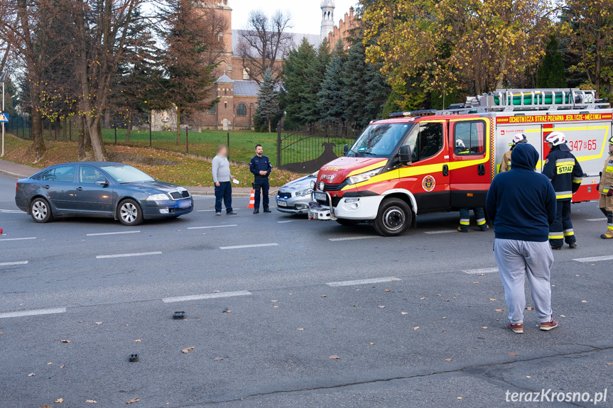 Wypadek w Jedliczu, potrącenie rowerzystki