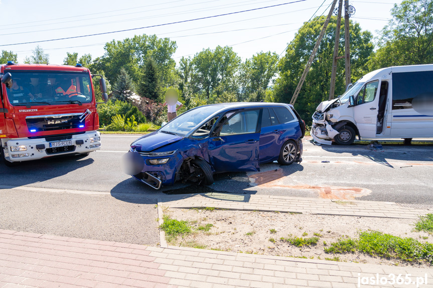 Wypadek w Kołaczycach