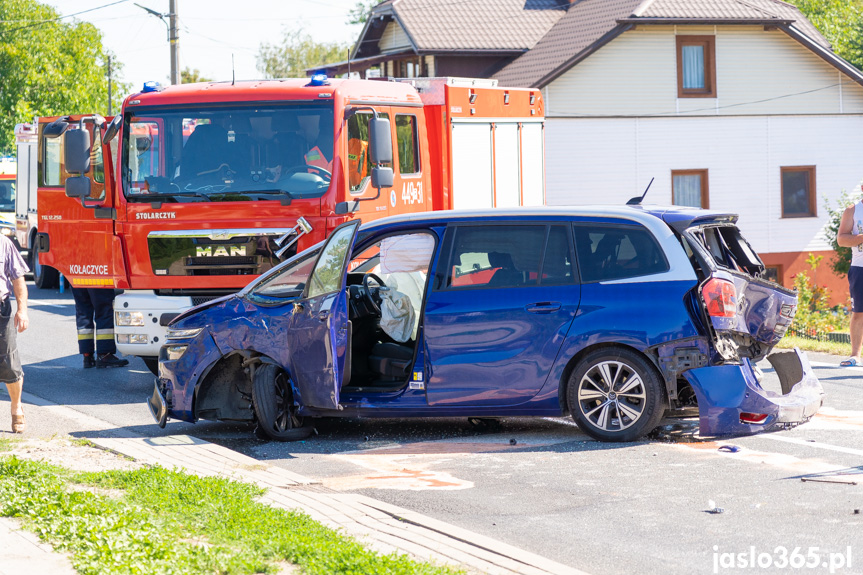 Wypadek w Kołaczycach