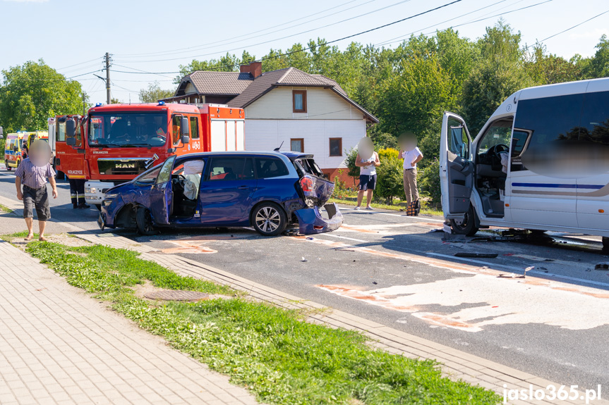 Wypadek w Kołaczycach