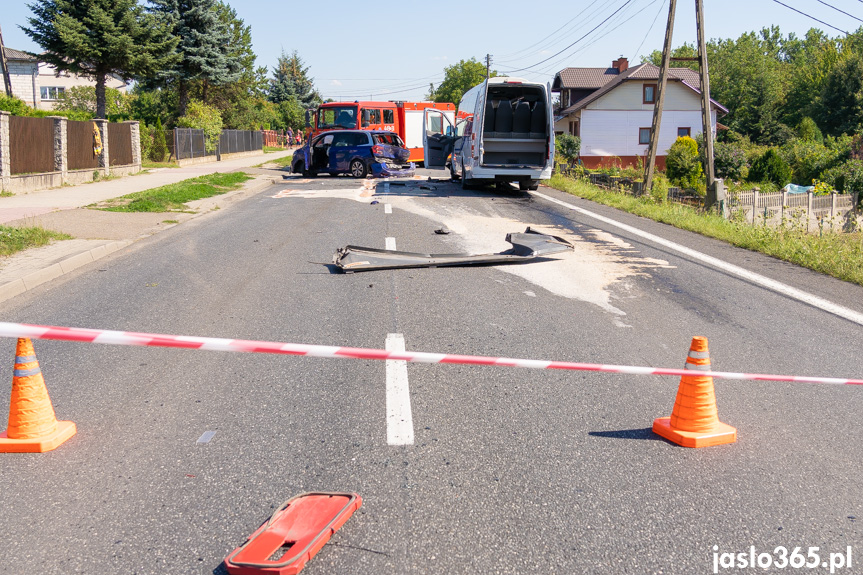 Wypadek w Kołaczycach