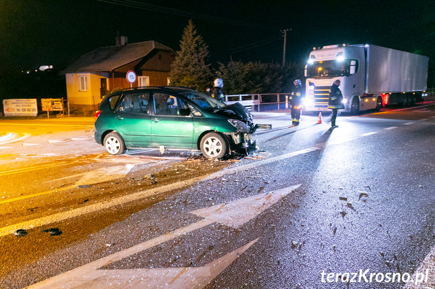 Wypadek w Komborni