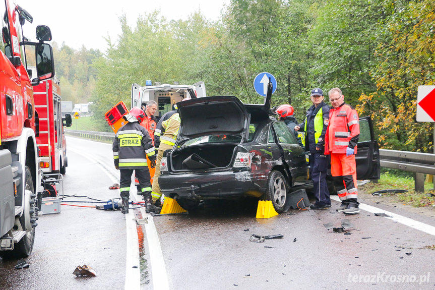 Wypadek w Komborni