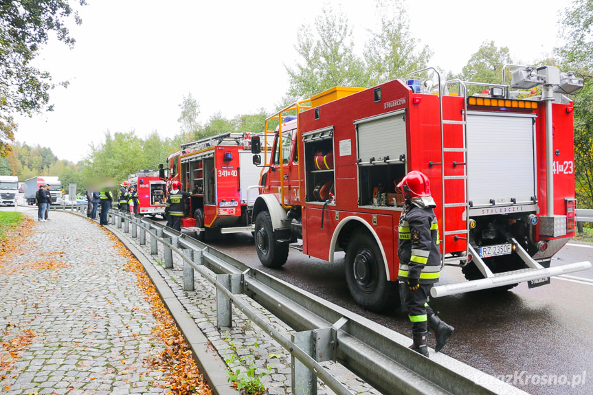 Wypadek w Komborni