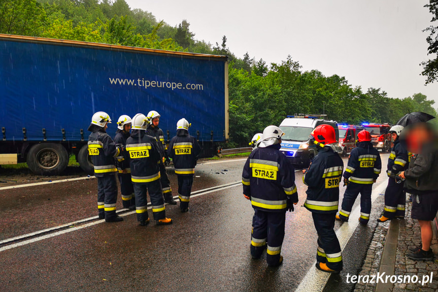 Wypadek w Komborni