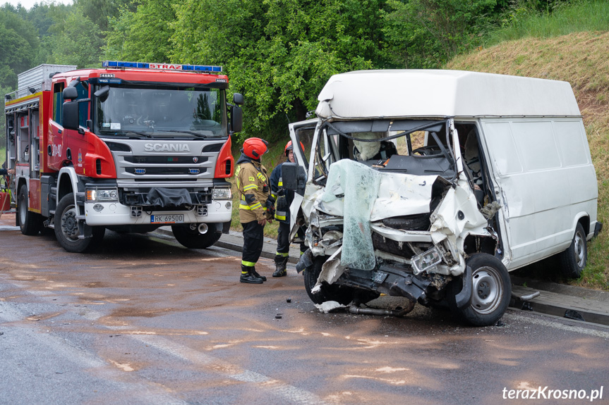 Wypadek w Komborni