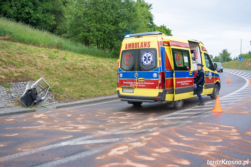 Wypadek w Komborni