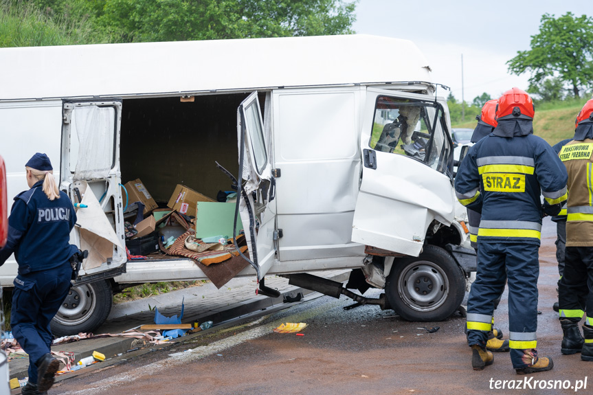 Wypadek w Komborni