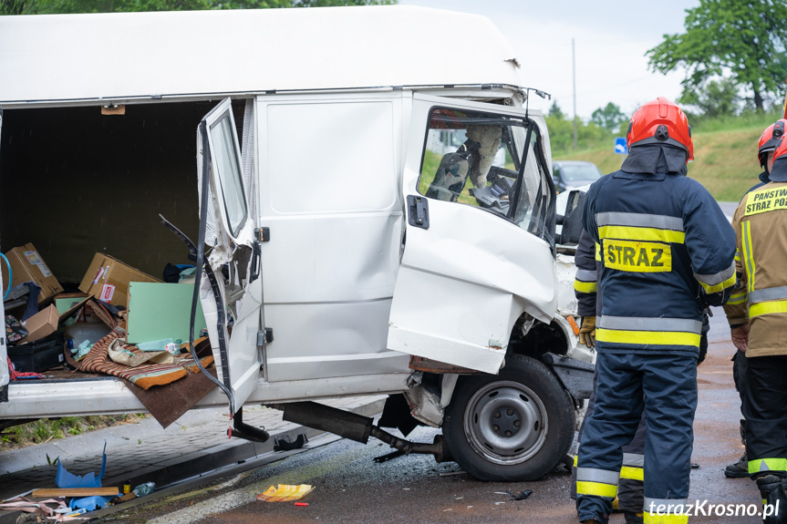 Wypadek w Komborni