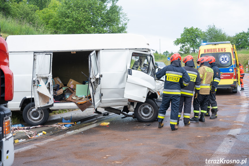 Wypadek w Komborni