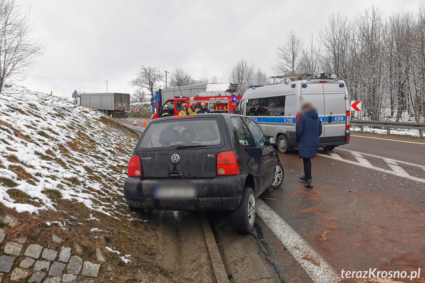 Wypadek w Komborni