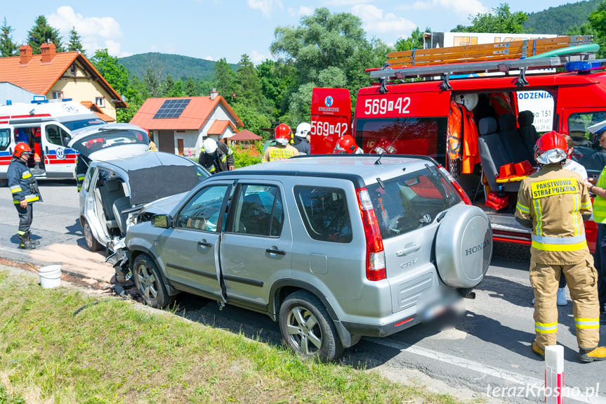 Wypadek w Krasnej