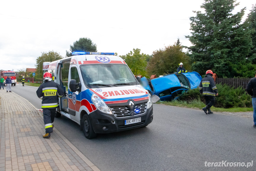 Wypadek w Krościenku Wyżnym