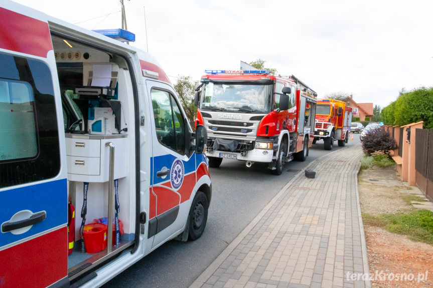 Wypadek w Krościenku Wyżnym