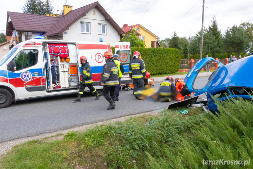 Wypadek w Krościenku Wyżnym