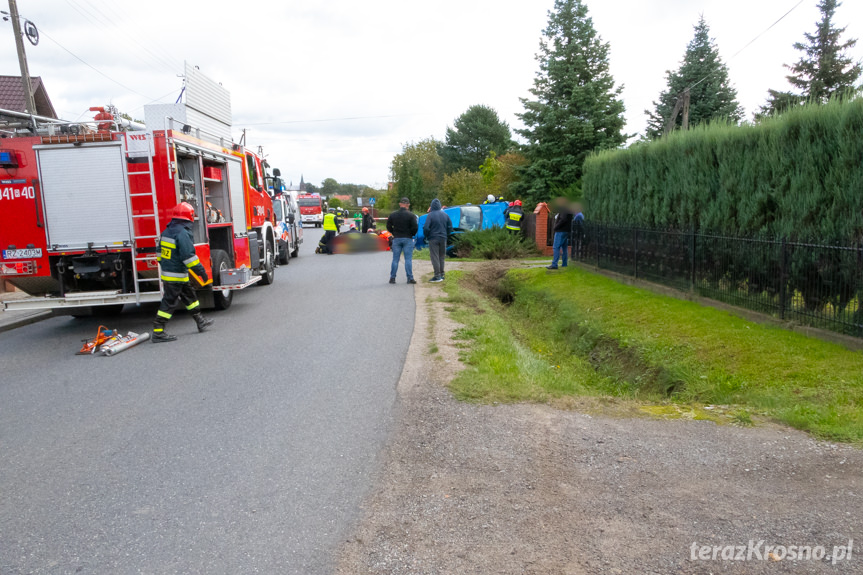 Wypadek w Krościenku Wyżnym