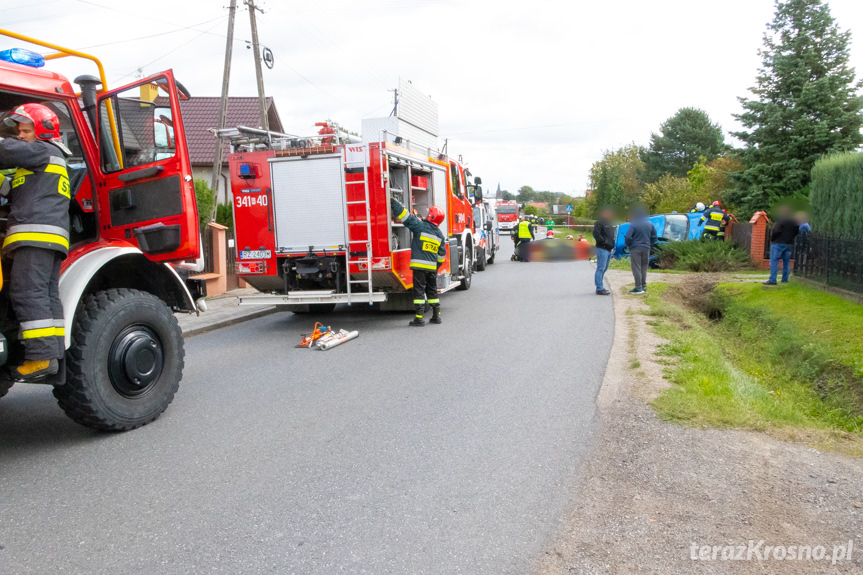 Wypadek w Krościenku Wyżnym