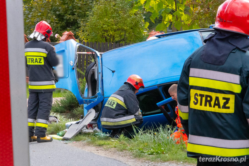 Wypadek w Krościenku Wyżnym