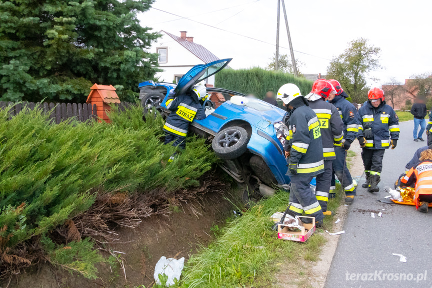 Wypadek w Krościenku Wyżnym