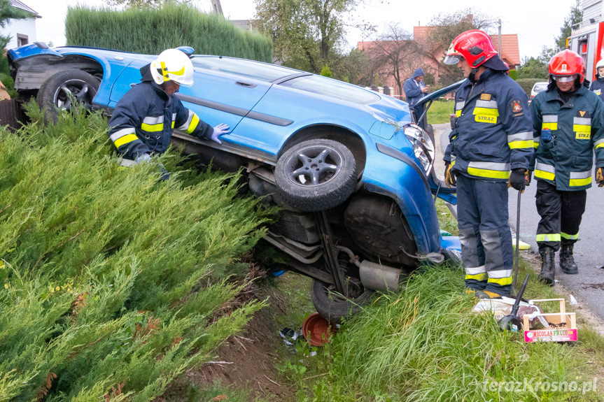 Wypadek w Krościenku Wyżnym