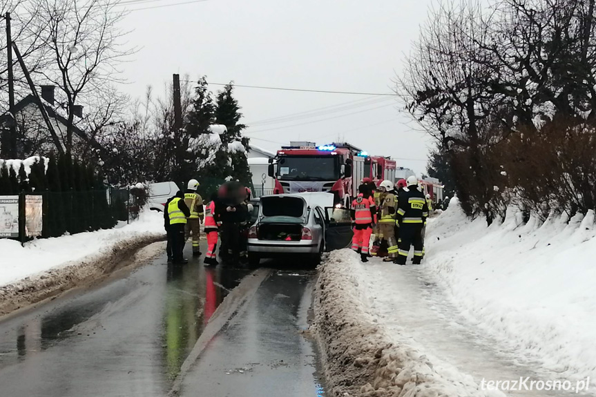 Wypadek w Krościenku Wyżnym