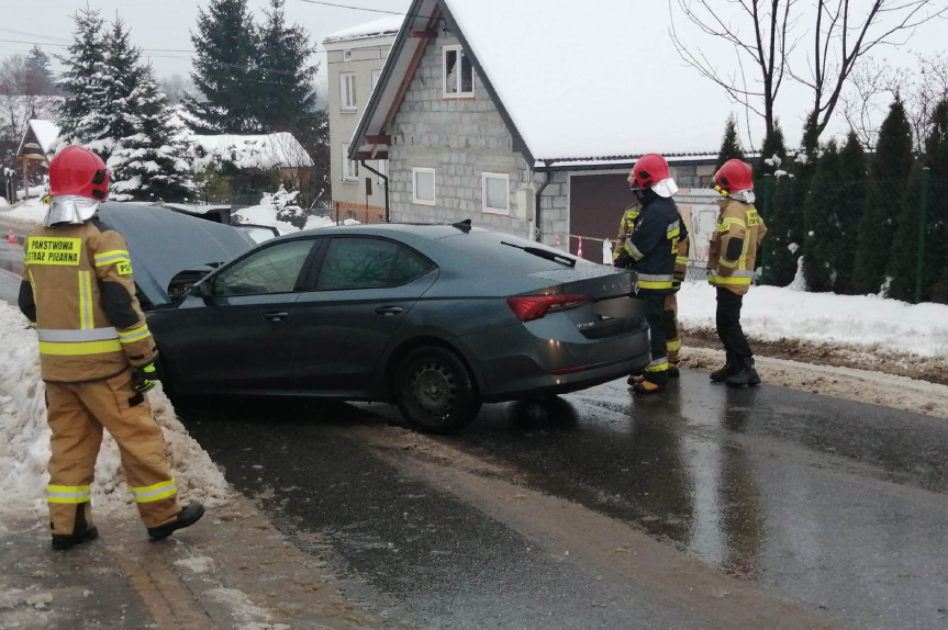 Wypadek w Krościenku Wyżnym