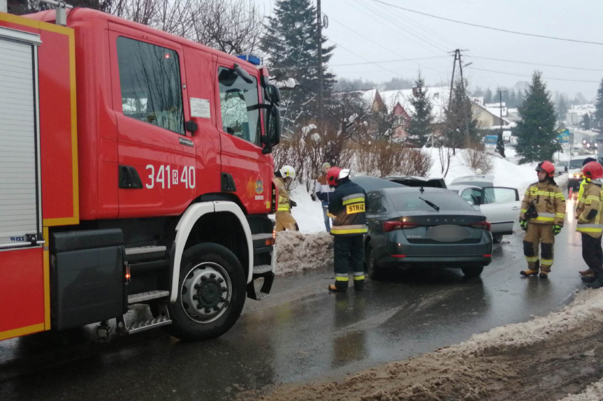 Wypadek w Krościenku Wyżnym