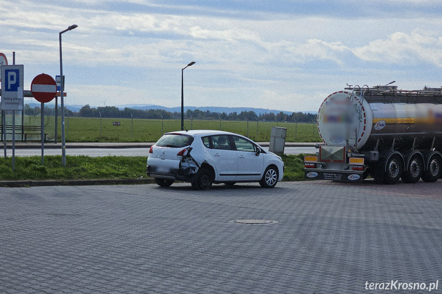 Wypadek w Krośnie