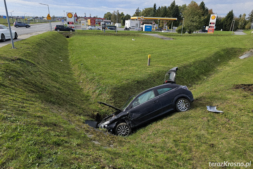 Wypadek w Krośnie